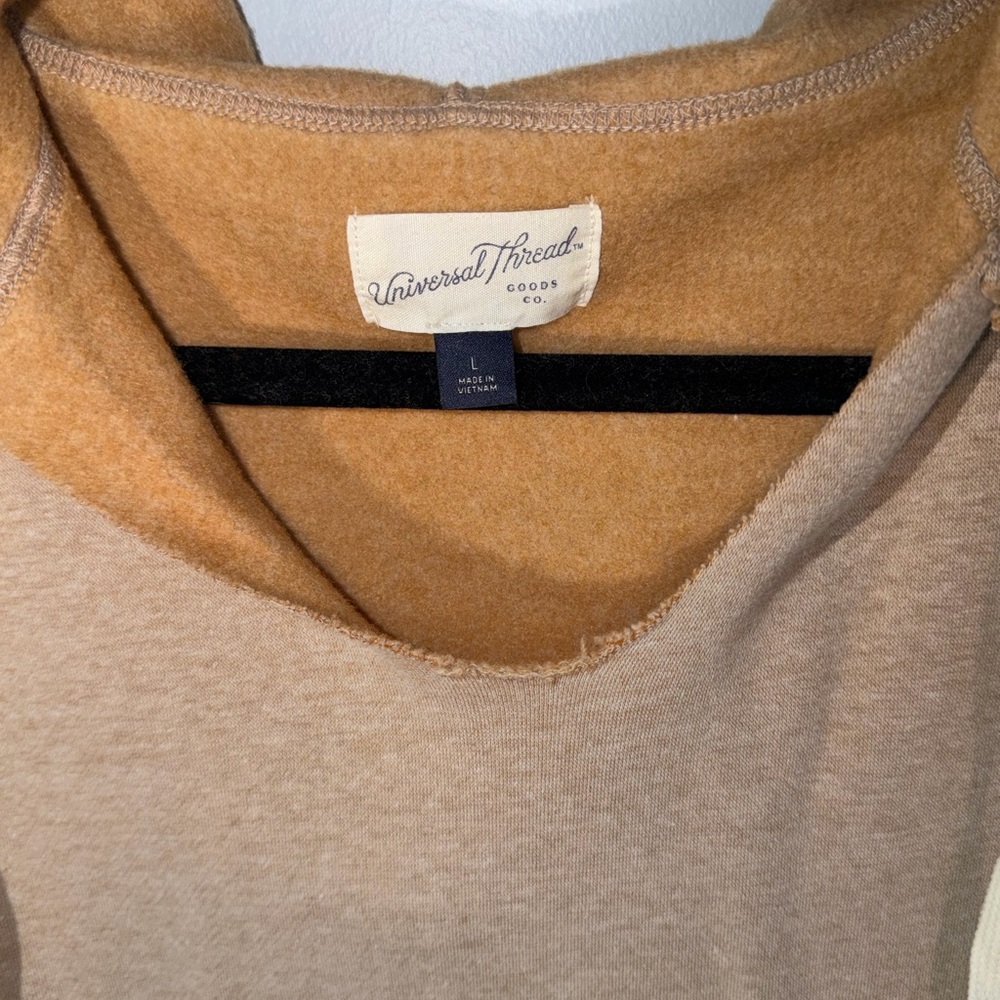 Universal Thread Tan Pullover Hoodie - image 2